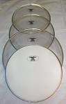 4-Prepack Sound Controlled Batter Heads w/14" Coated Snare Head